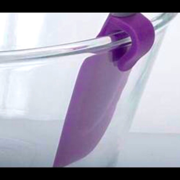 Silicone Spatula w/ Grip Holder Small Tip - Picture 6 of 12